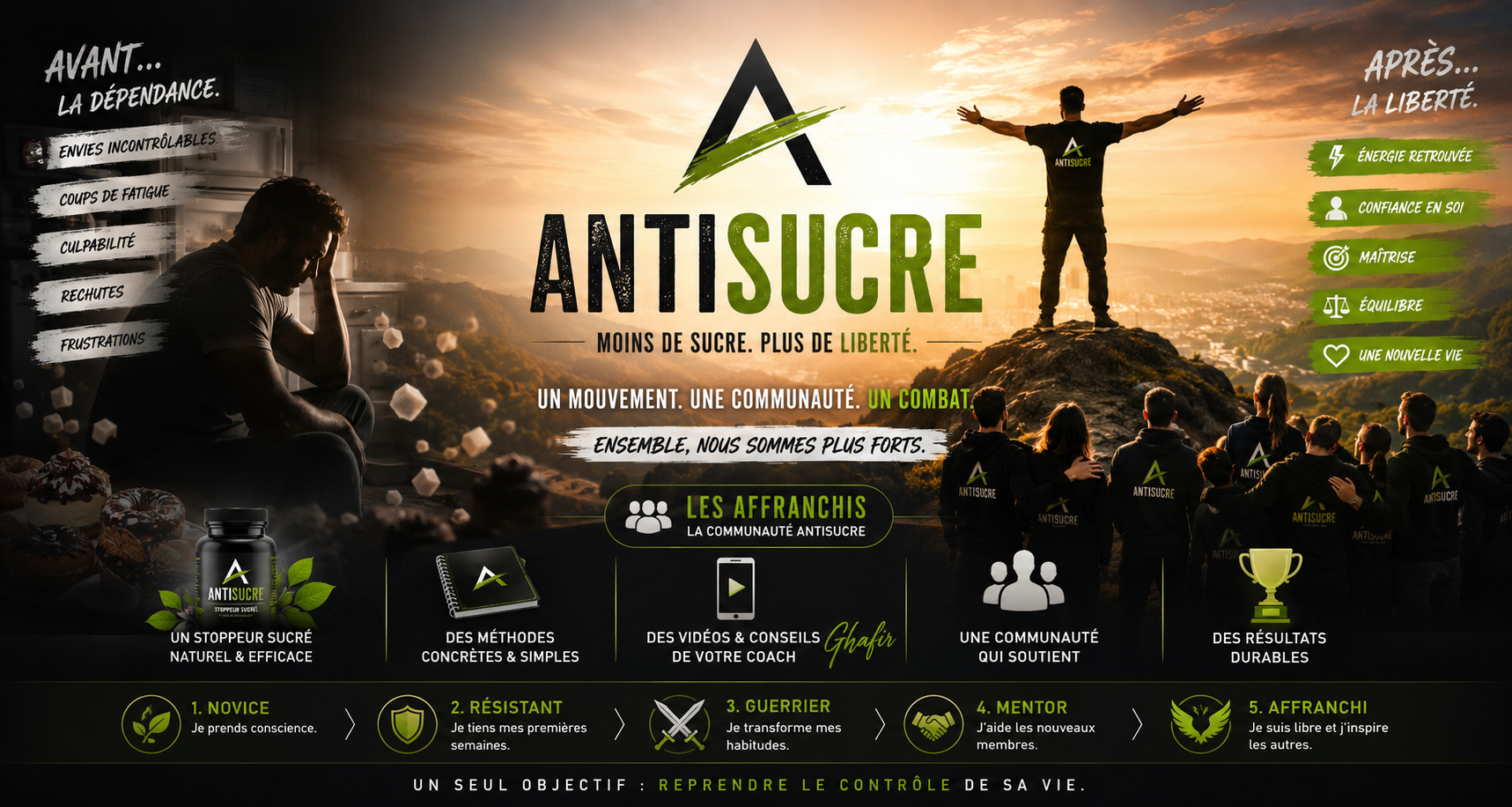 Antisucre — Un mouvement. Une communauté. Un combat.